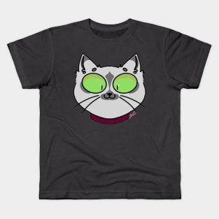 Big Eyed Catto Kids T-Shirt